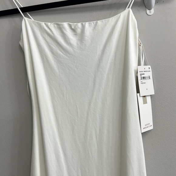 Good American Good Touch 90s Lace Back white dress - Picture 7 of 10